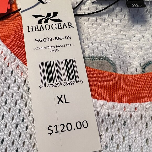 Headgear Classics Semi-Pro Flint Tropics Jersey Jackie Moon NWT XL - Picture 5 of 5